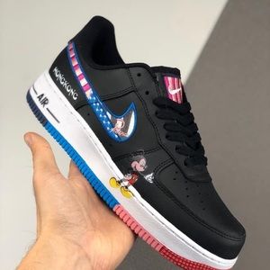 Air Force 1s featuring Mickey Mouse